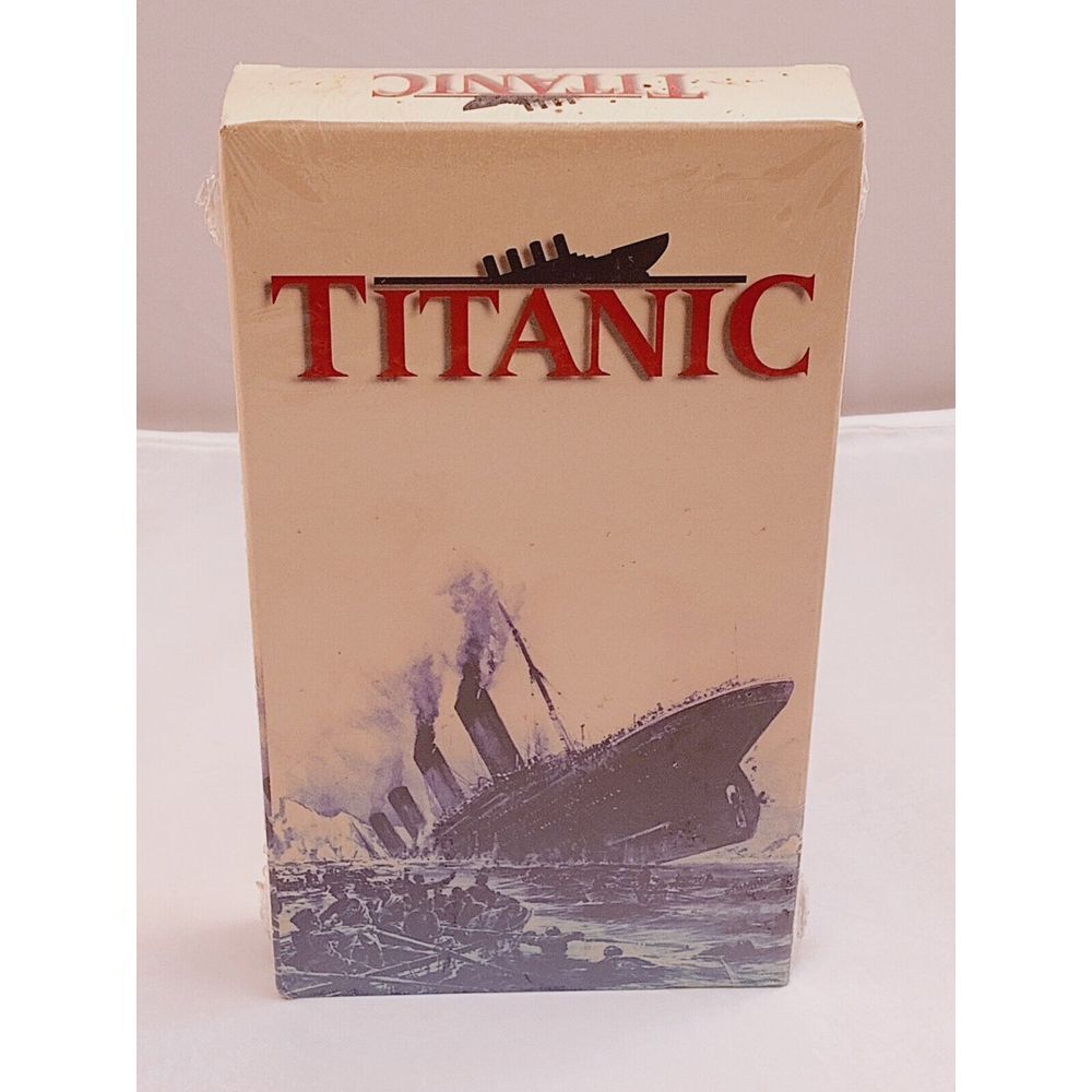 Titanic VHS  2 Volume Set‎ - Digitally Mastered - BRAND NEW